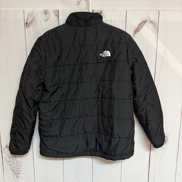 The North Face Reversible Jacket Boys XL (14/16) Black EUC - Picture 2 of 10